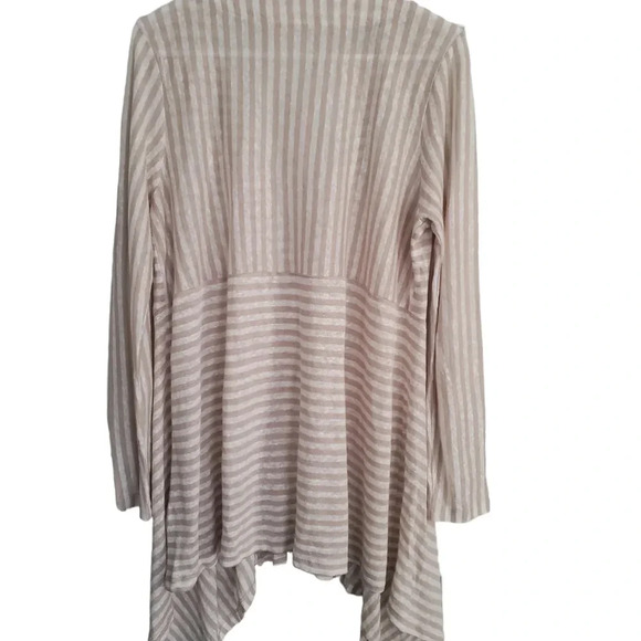 SOFT SURROUNDINGS STRIPED CARDIGAN, SIZE MEDIUM - Picture 4 of 6
